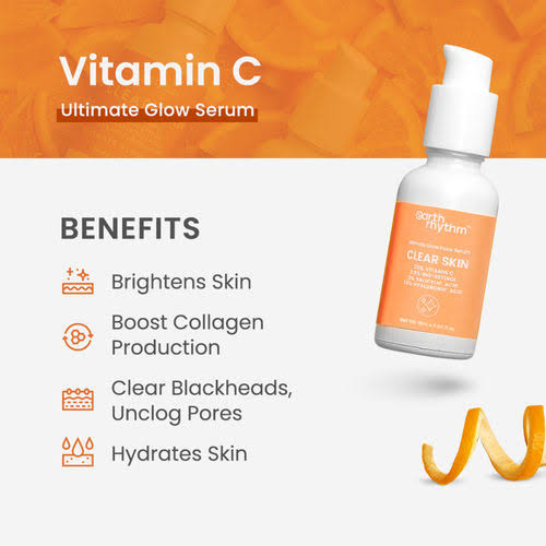 Earth rhythm clear skin ultimate glow face serum