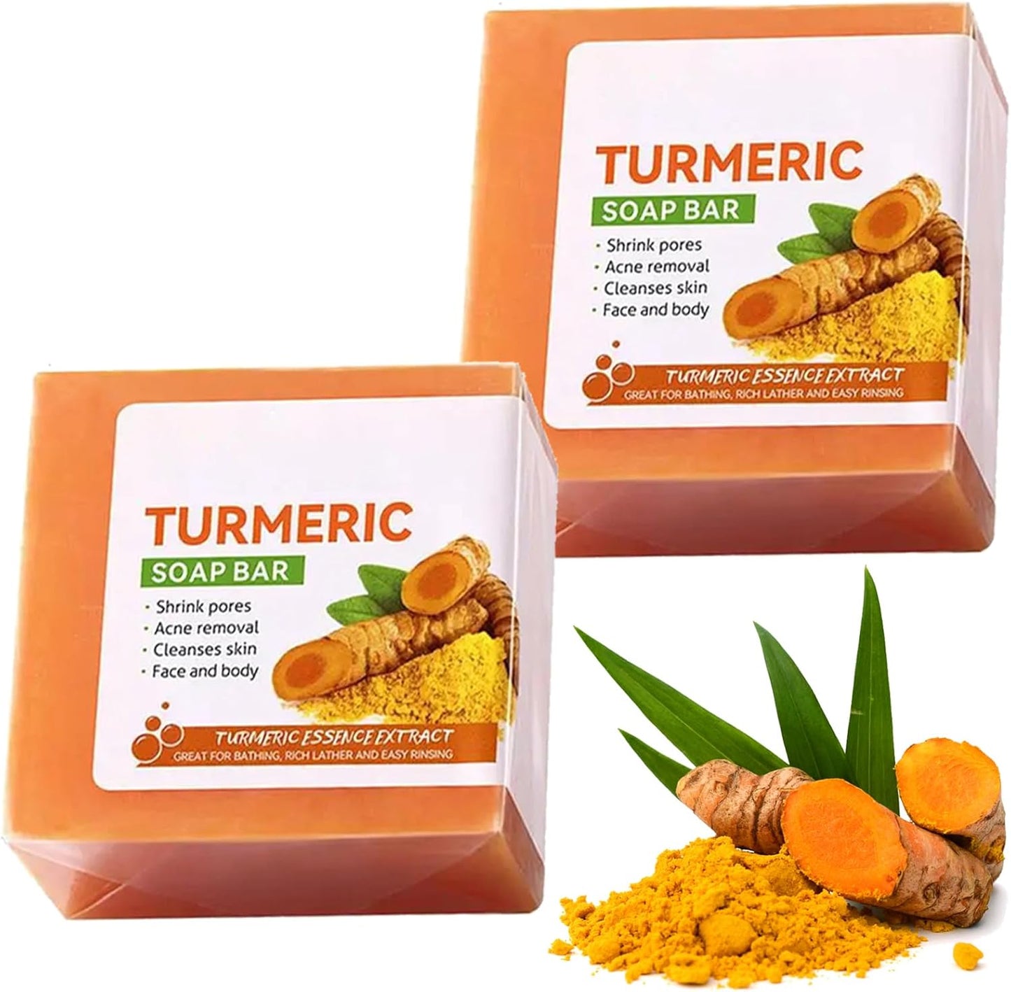 Turmeric kojic acid whitening & brightening soap