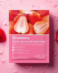 Sadoer Botany And Fruits Strawberry Moisturizing Face Sheet Mask