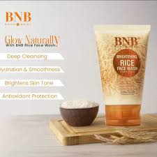 BNB brightening rice face wash
