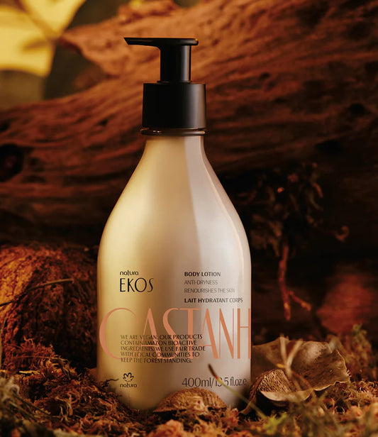 Castanha Natural Body Lotion For Dry Skin