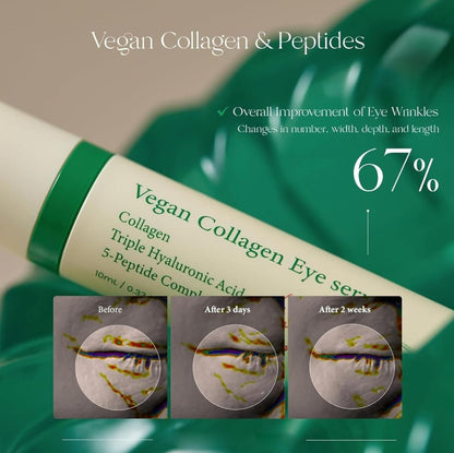 Vegan Collagen Eye Serum – Brighten & Firm Naturally