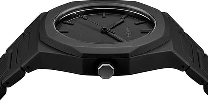 Minimalist Polycarbon Arabic Numerals Black Arabic Watch