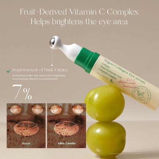 Vegan Collagen Eye Serum – Brighten & Firm Naturally