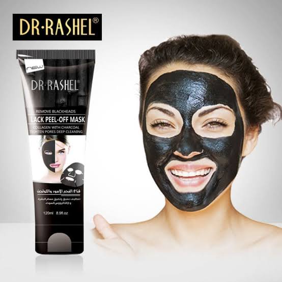 Dr Rashel Peek Off Black Mask bamboo charcoal, 120ml