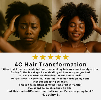 Raw Batana Oil for Hair Growth - 100% Natural Organic Hair Oils for Growth