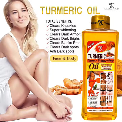 Turmeric Super Whitening OIl For Skin Glow Repair: Essential Oil (1000ml)