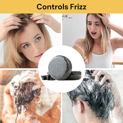 Grey Hair Coverage Shampoo Soap