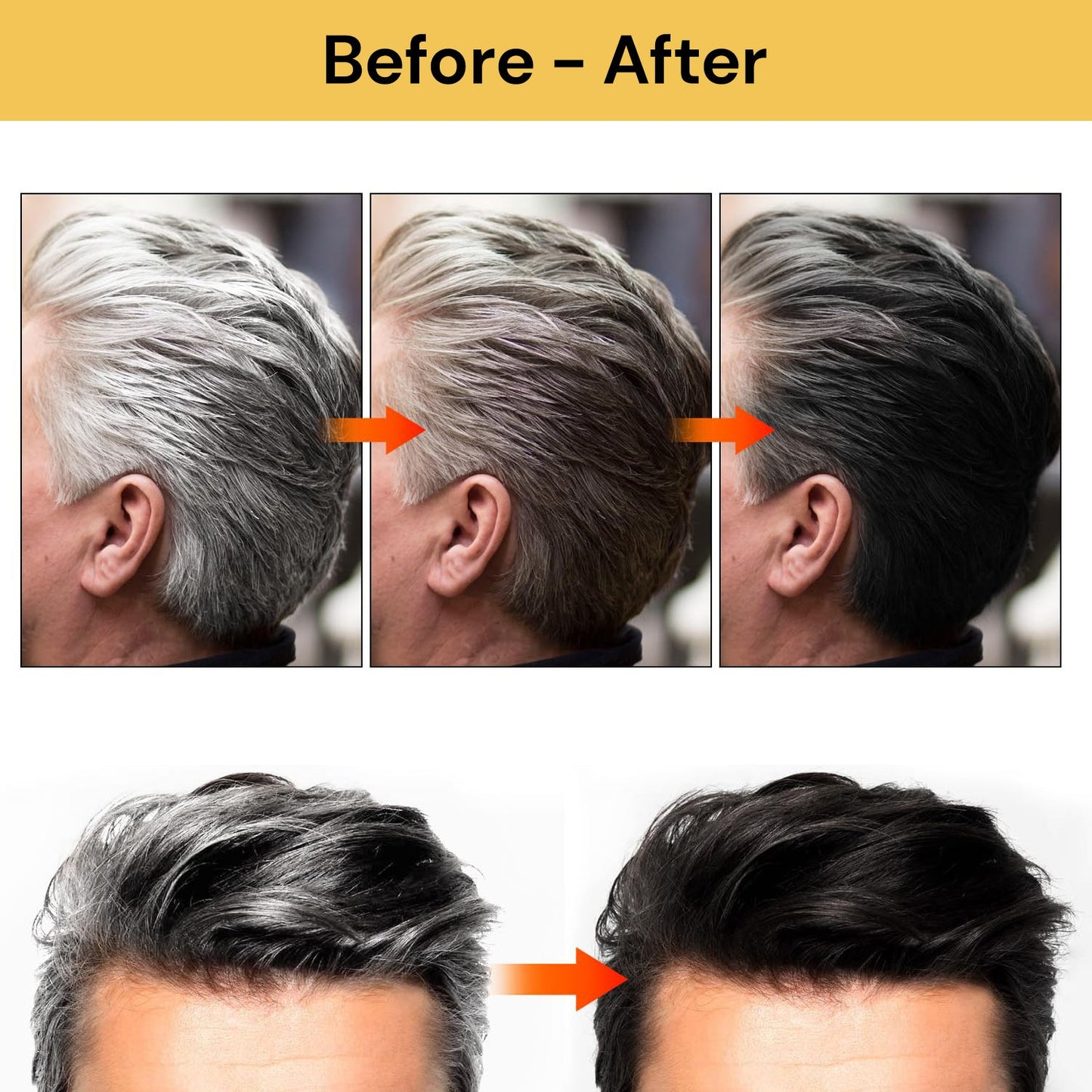 Grey Hair Coverage Shampoo Soap
