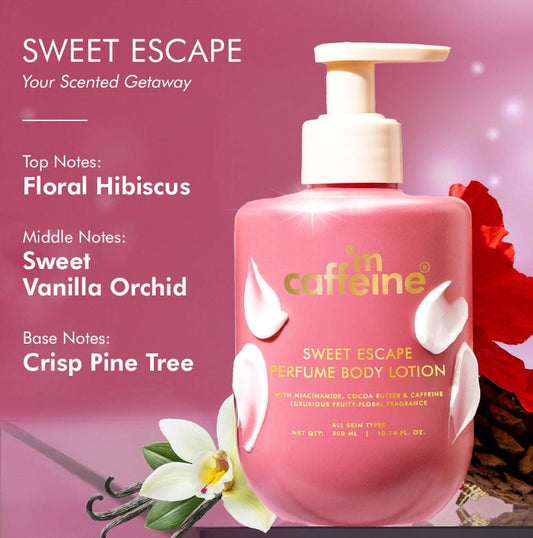 Sweet Escape Perfume Body Lotion -mCaffeine