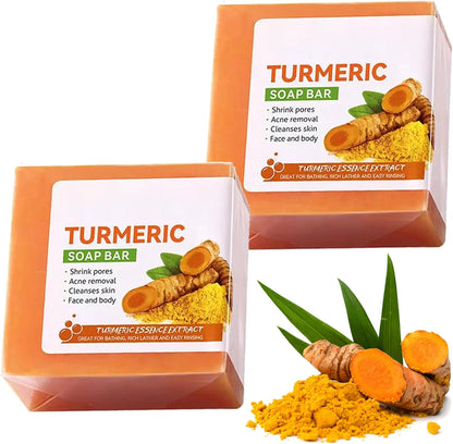 Turmeric kojic acid  whitening & brightening soap