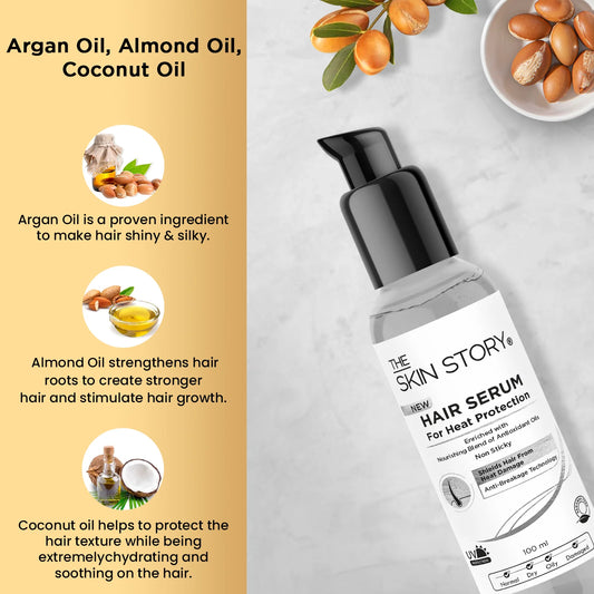 Ultimate Heat Protectant Hair Serum : Shield Your Hair From Styling Damage