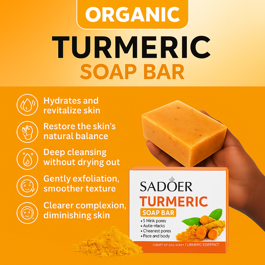 Turmeric kojic acid  whitening & brightening soap